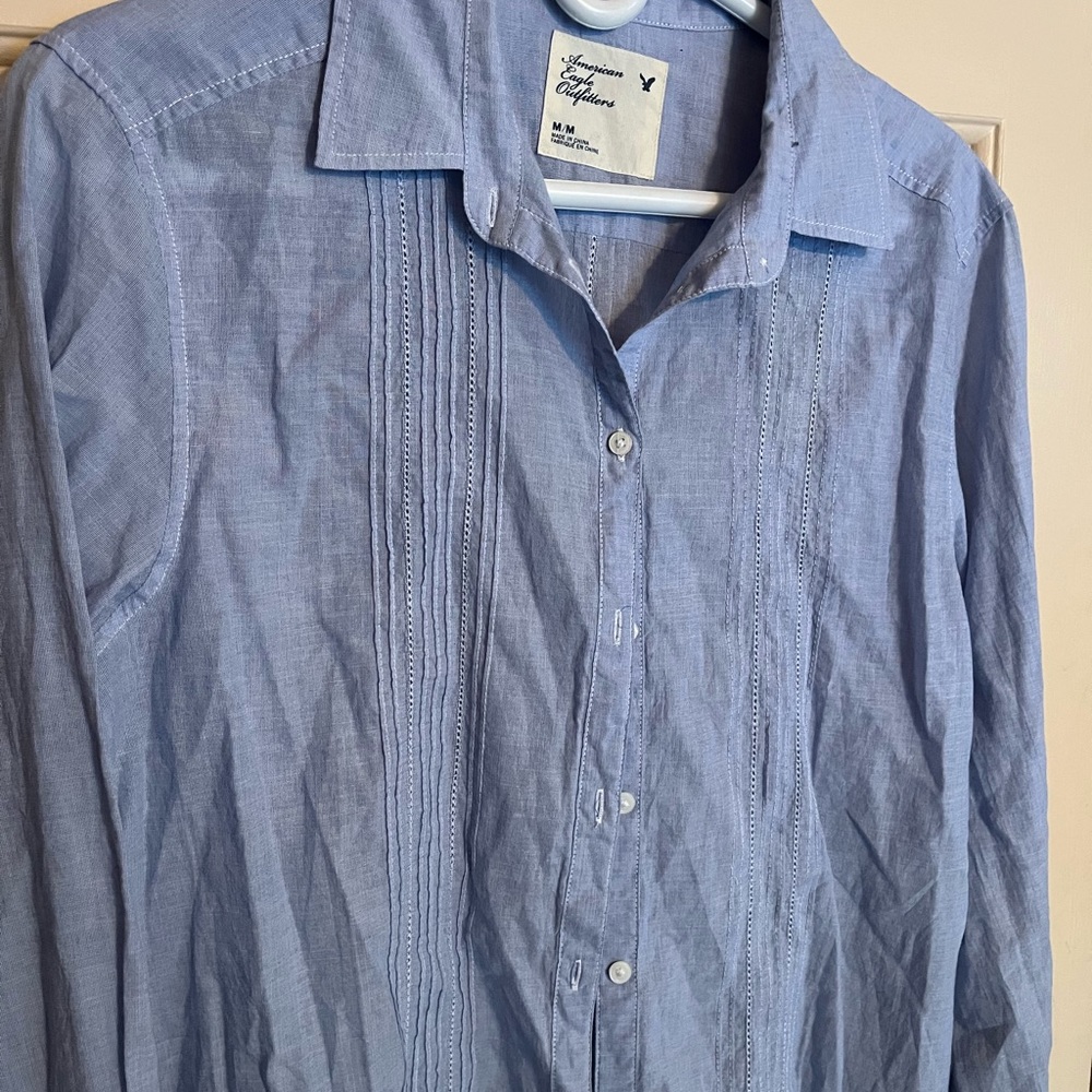 Women’s Button Down Boyfriend Shirt